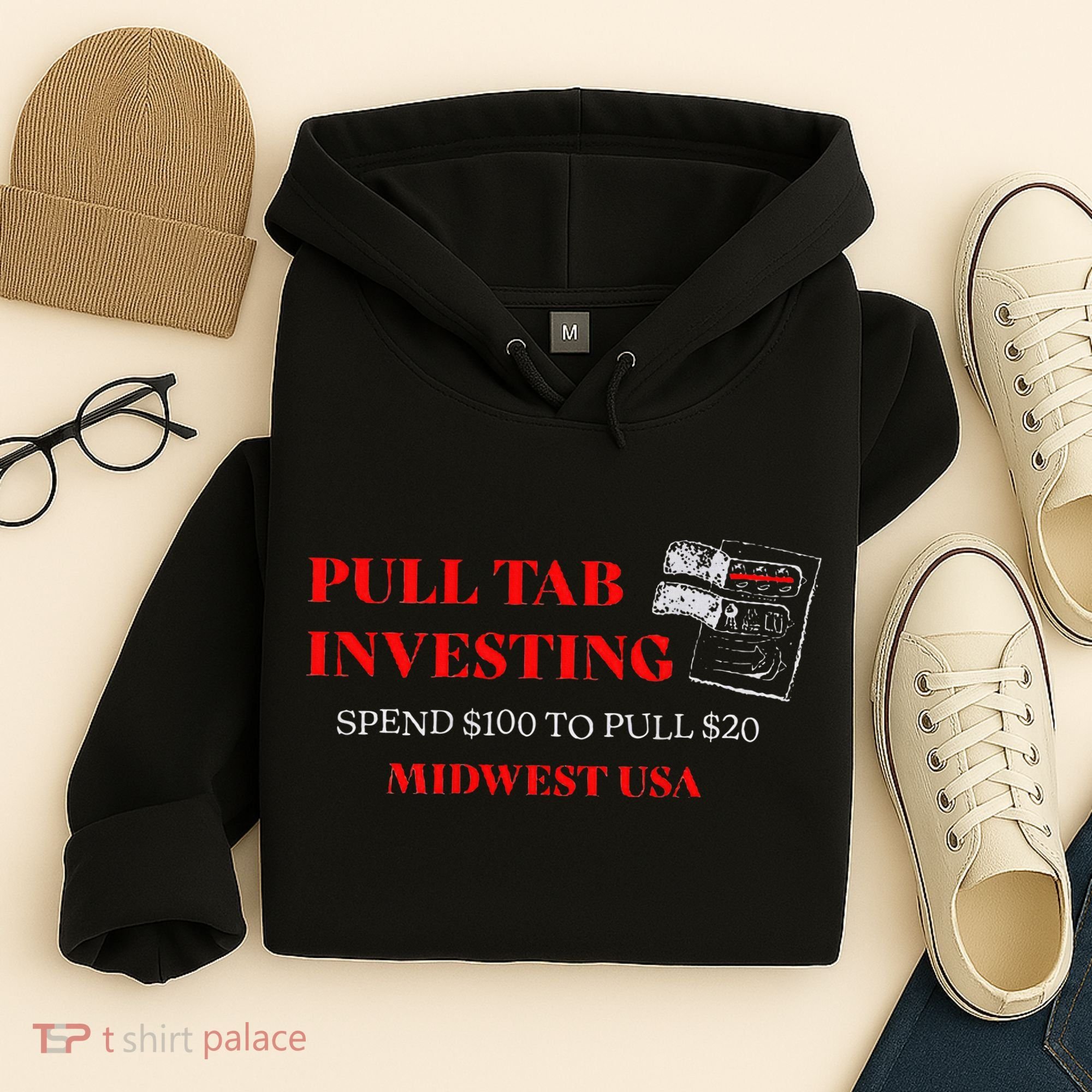 Pull Tab Investing Hoodie