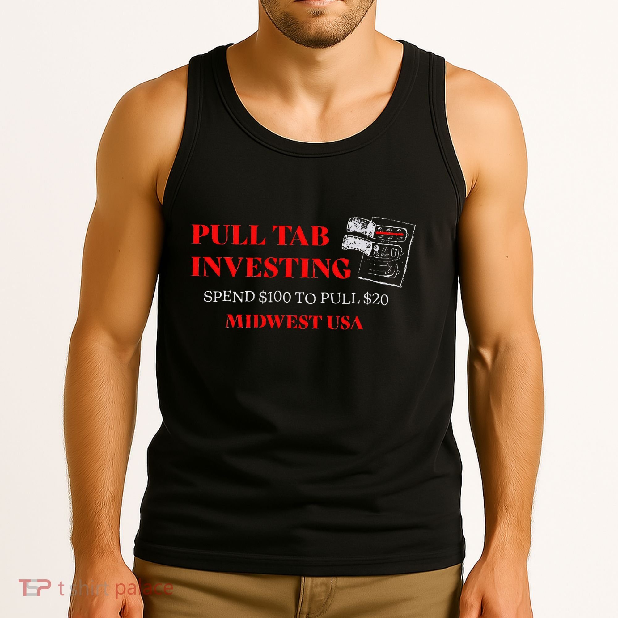 Pull Tab Investing Tank Top