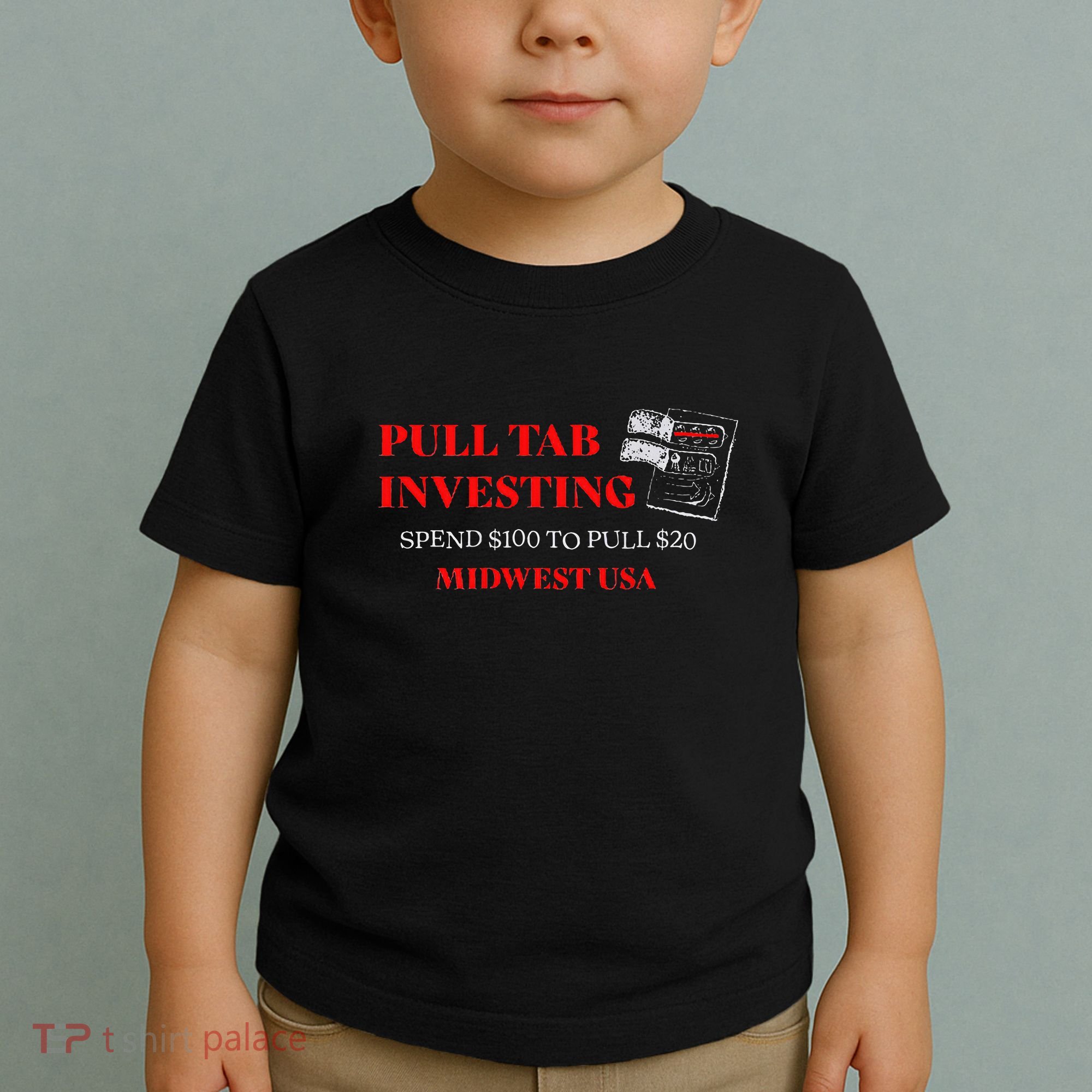 Pull Tab Investing Toddler T-Shirt