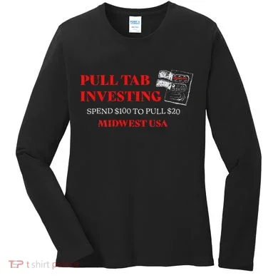 Pull Tab Investing Women's Long Sleeve Shirt
