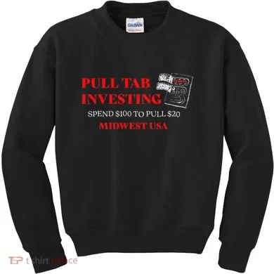 Pull Tab Investing Kids Sweatshirt