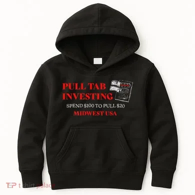 Pull Tab Investing Kids Hoodie