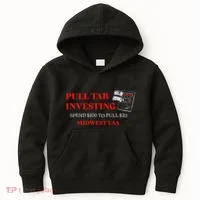 Pull Tab Investing Kids Hoodie thumb 0