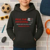 Pull Tab Investing Kids Hoodie thumb 2