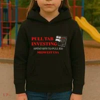 Pull Tab Investing Kids Hoodie thumb 3