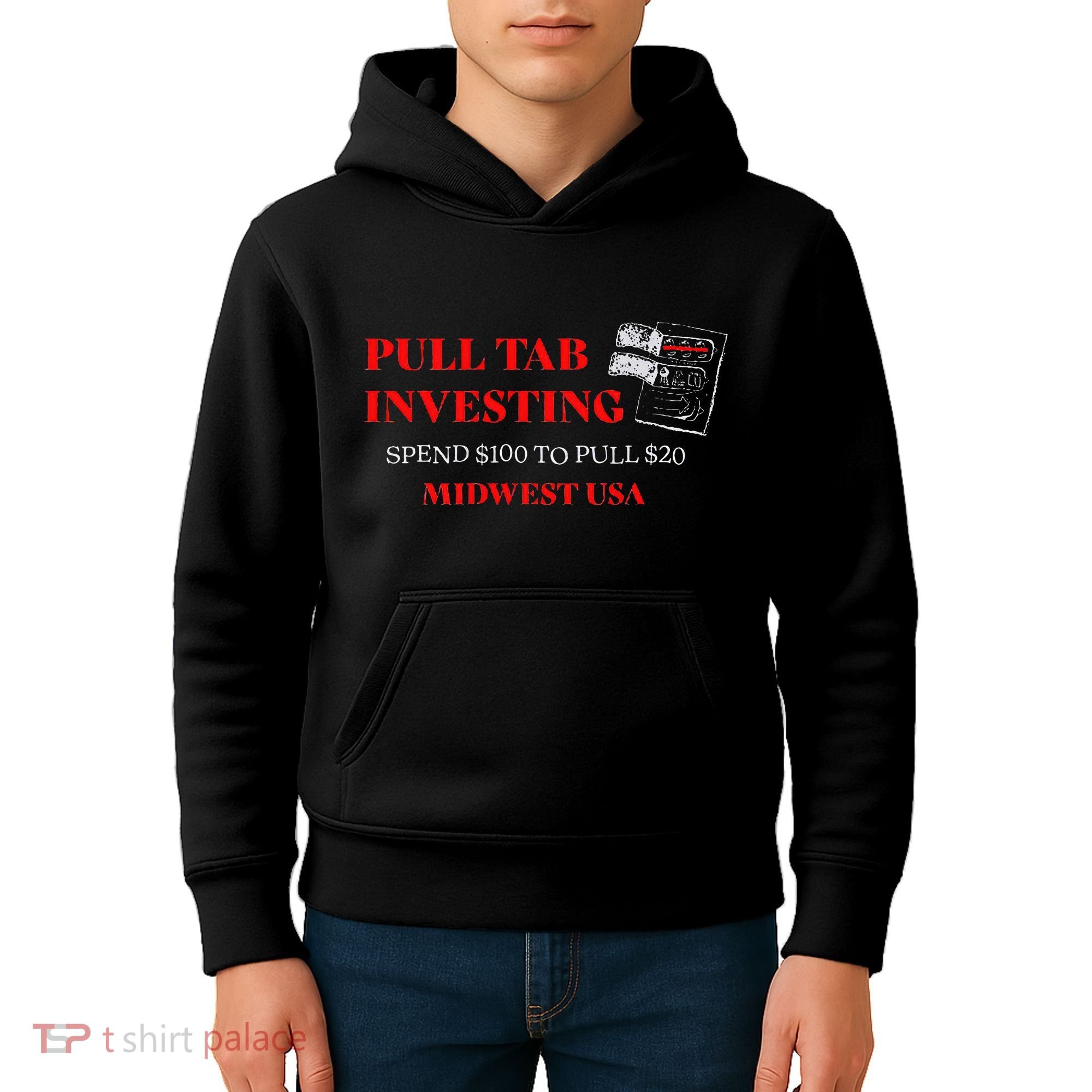 Pull Tab Investing Kids Hoodie