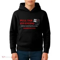 Pull Tab Investing Kids Hoodie thumb 4