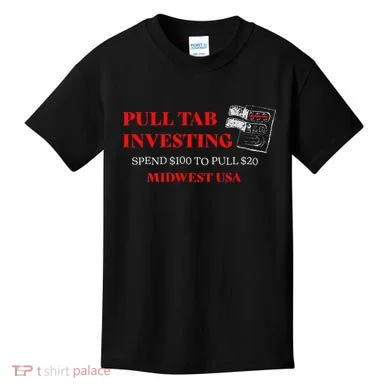 Pull Tab Investing Kids T-Shirt