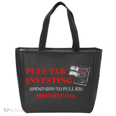 Pull Tab Investing Tote Bag