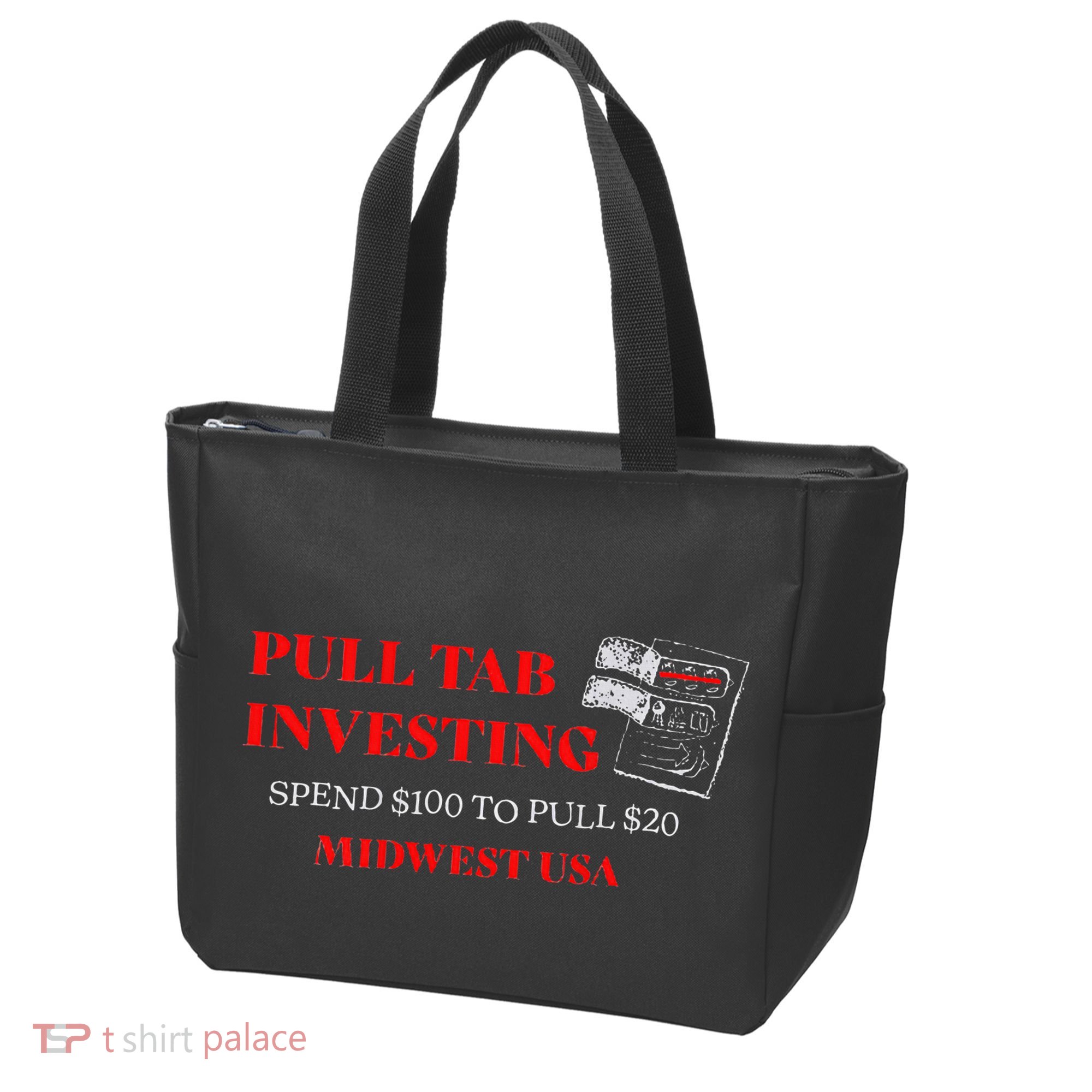 Pull Tab Investing Tote Bag