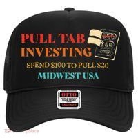 Pull Tab Investing Spend $100 To Pull $20 Midwest Usa Hat thumb 0