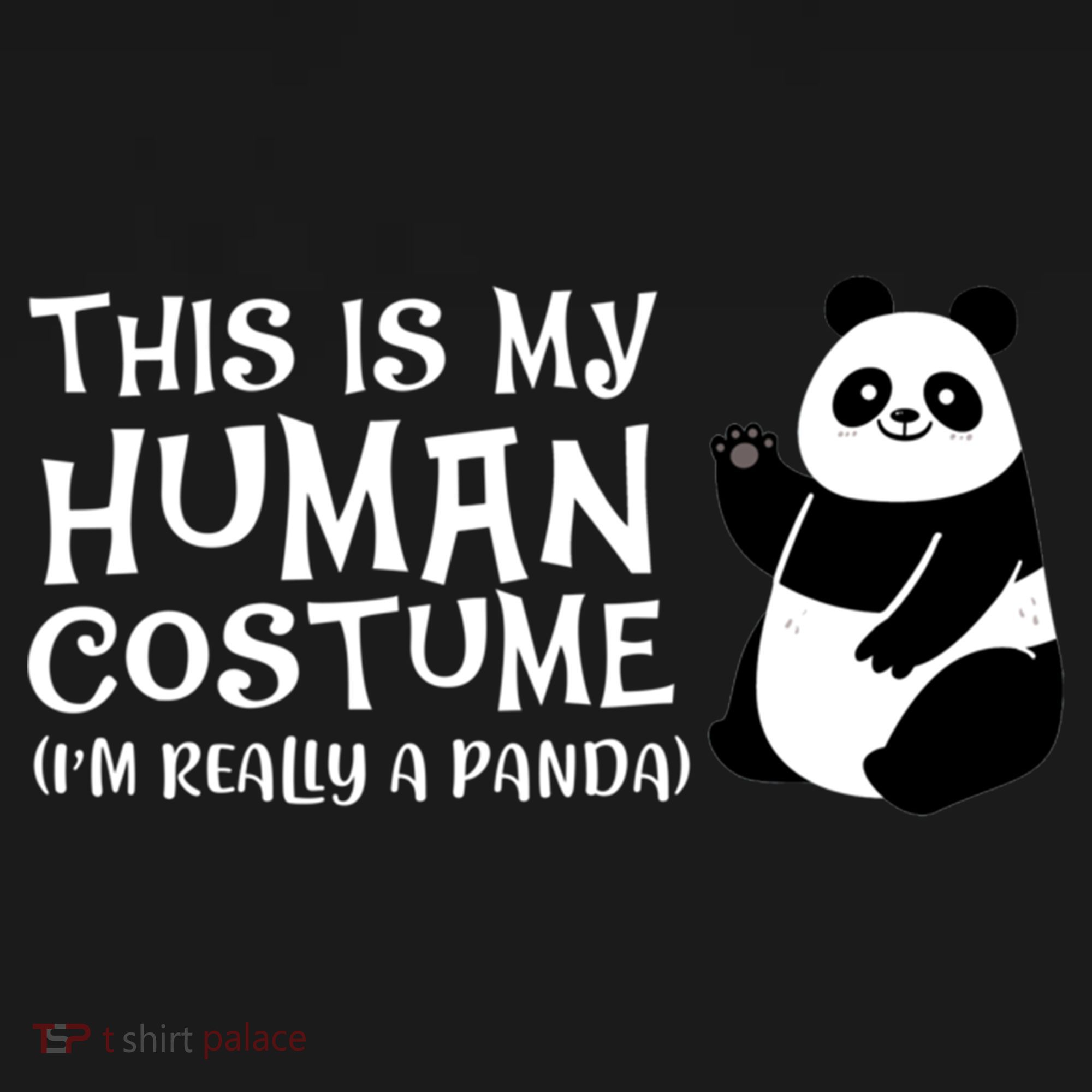 Panda This Is My Hu Costume IM Really A Panda Gift Backpack