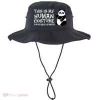 Panda This Is My Hu Costume IM Really A Panda Gift Bucket Hat thumb 0