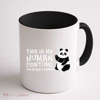 Panda This Is My Hu Costume IM Really A Panda Gift Coffee Mug thumb 1
