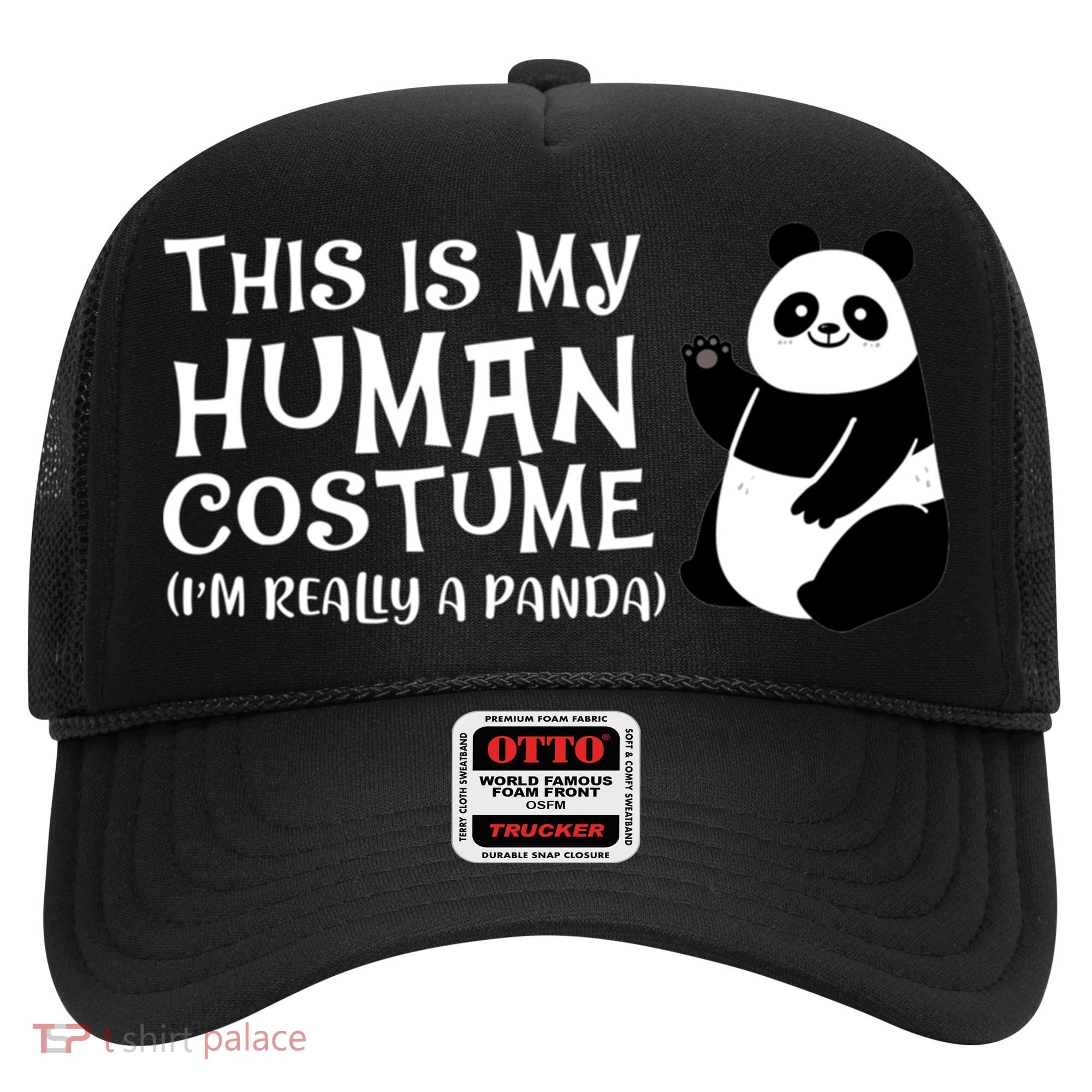 Panda This Is My Hu Costume IM Really A Panda Gift Hat