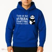Panda This Is My Hu Costume IM Really A Panda Gift Hoodie thumb 2