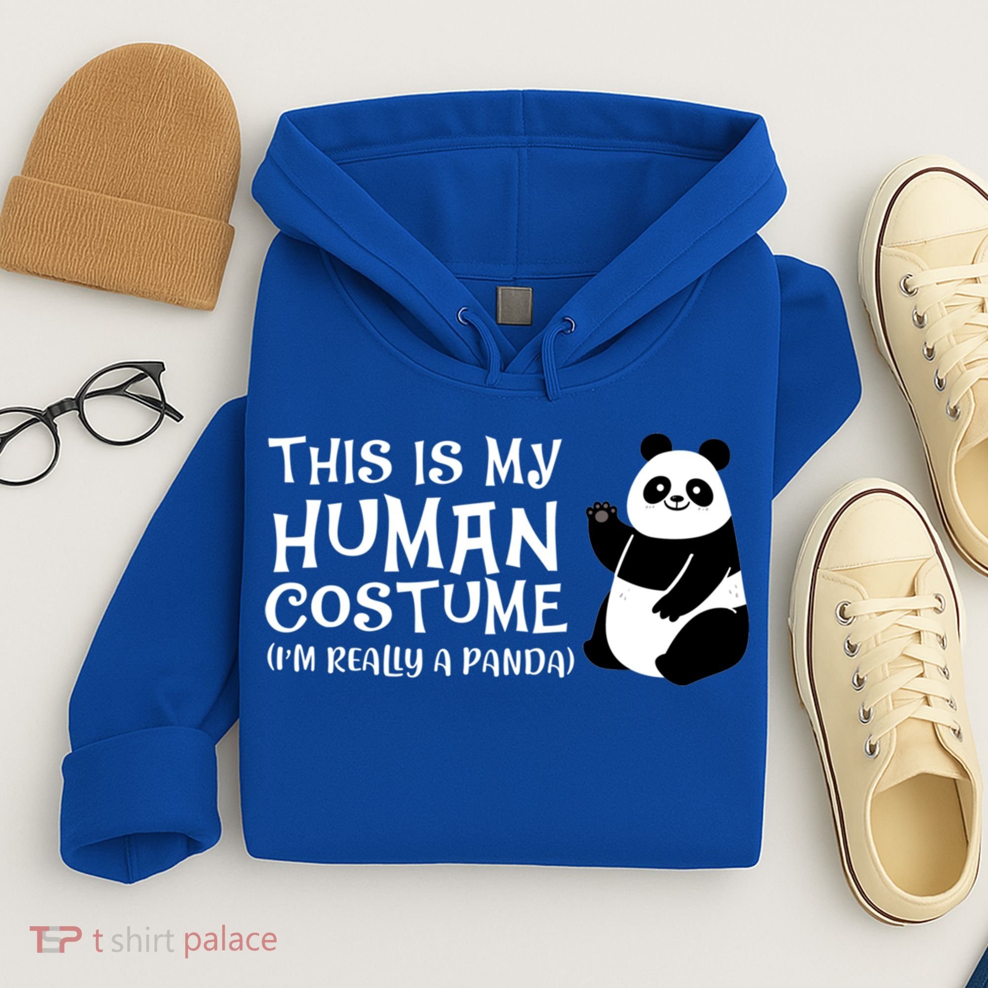 Panda This Is My Hu Costume IM Really A Panda Gift Hoodie