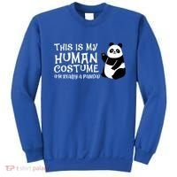 Panda This Is My Hu Costume IM Really A Panda Gift Sweatshirt thumb 0