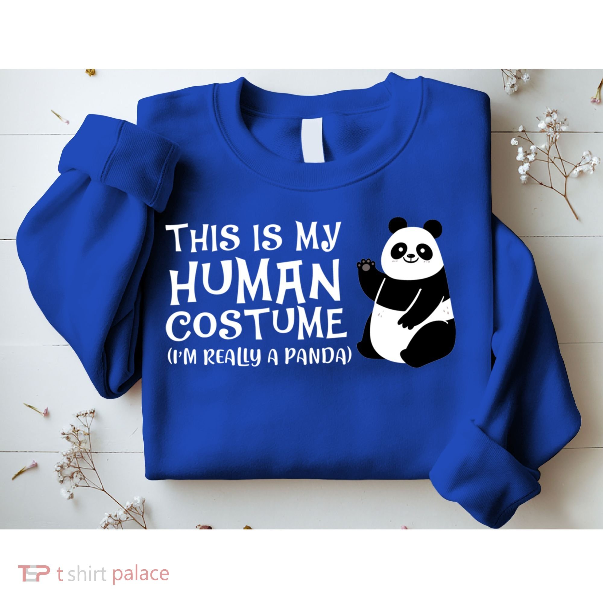 Panda This Is My Hu Costume IM Really A Panda Gift Sweatshirt