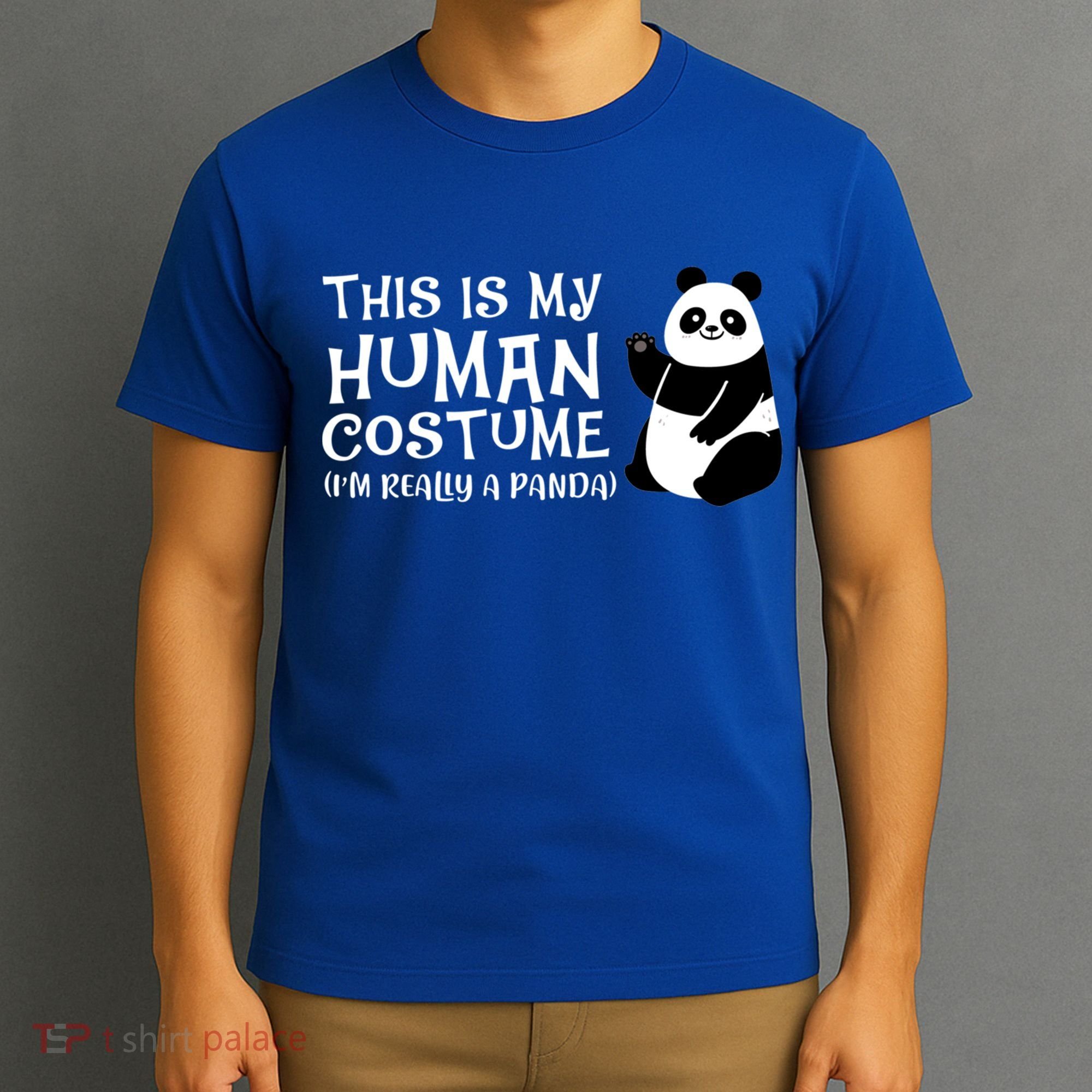 Panda This Is My Hu Costume IM Really A Panda Gift T-Shirt