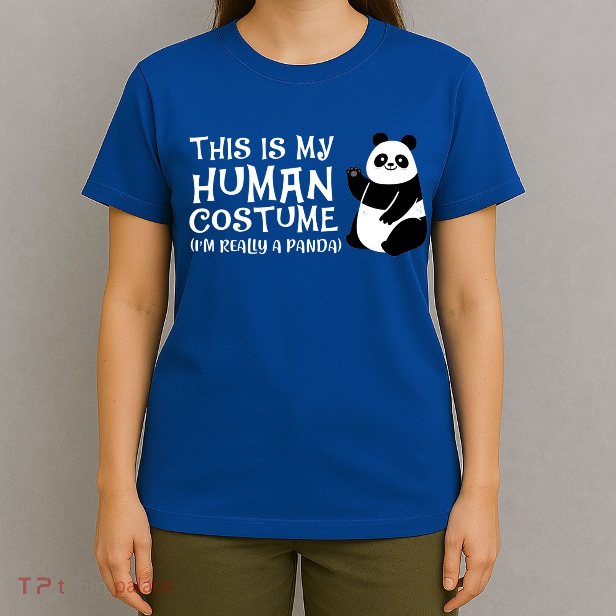 Panda This Is My Hu Costume IM Really A Panda Gift T-Shirt