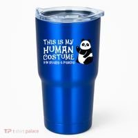 Panda This Is My Hu Costume IM Really A Panda Gift Tumbler thumb 0