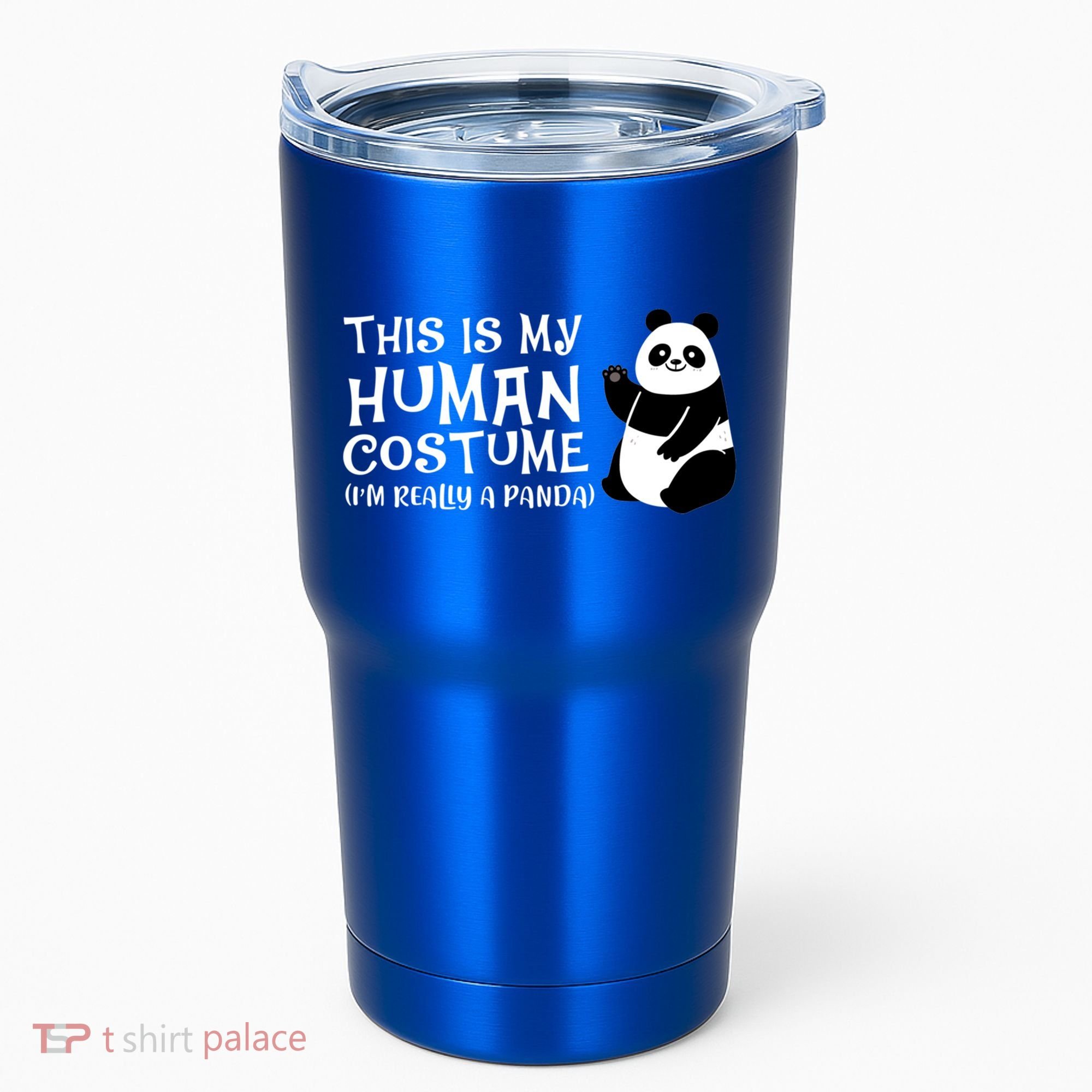 Panda This Is My Hu Costume IM Really A Panda Gift Tumbler