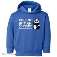 Panda This Is My Hu Costume IM Really A Panda Gift Toddler Hoodie thumb 0