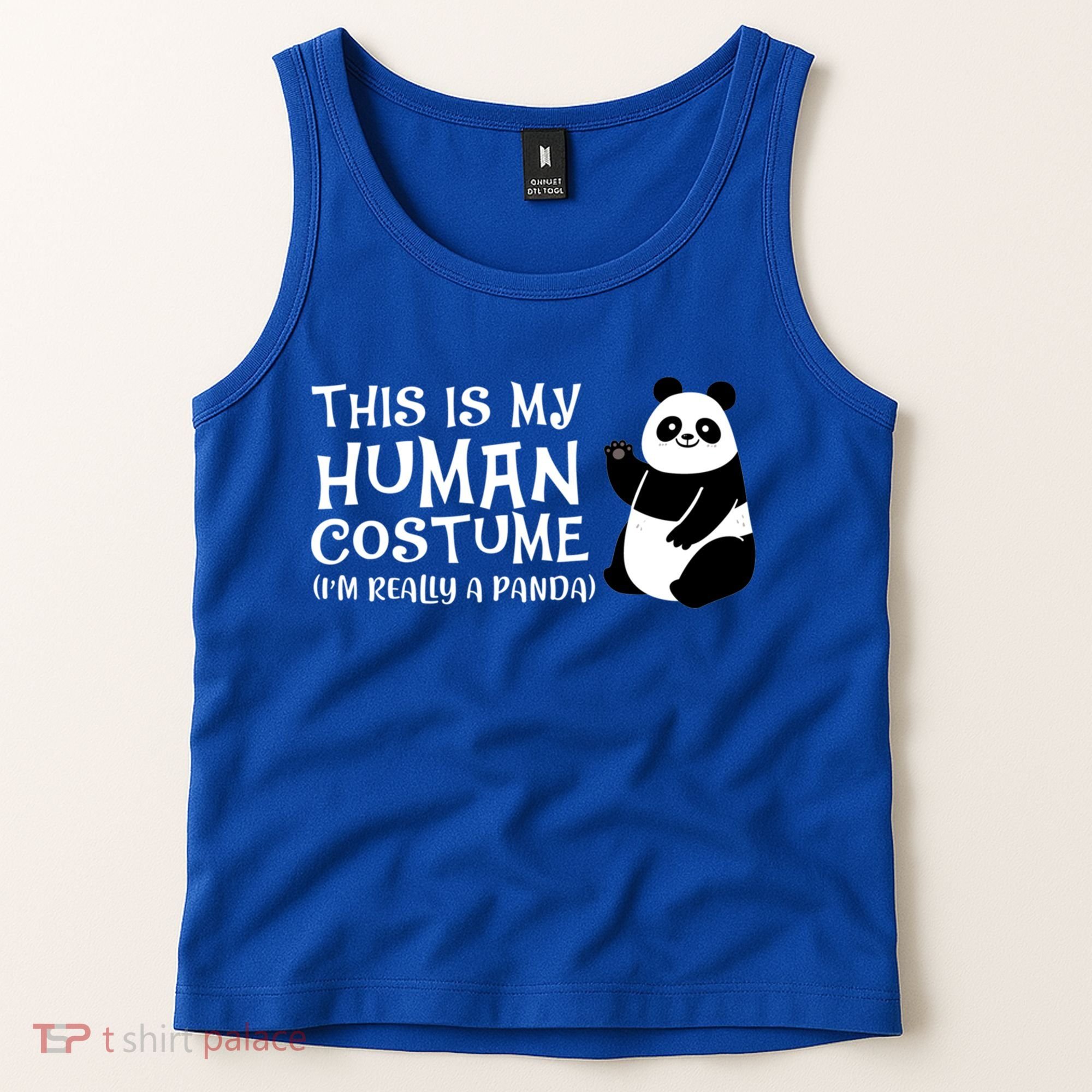 Panda This Is My Hu Costume IM Really A Panda Gift Tank Top
