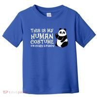 Panda This Is My Hu Costume IM Really A Panda Gift Toddler T-Shirt thumb 0