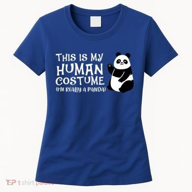 Panda This Is My Hu Costume IM Really A Panda Gift Women's T-Shirt