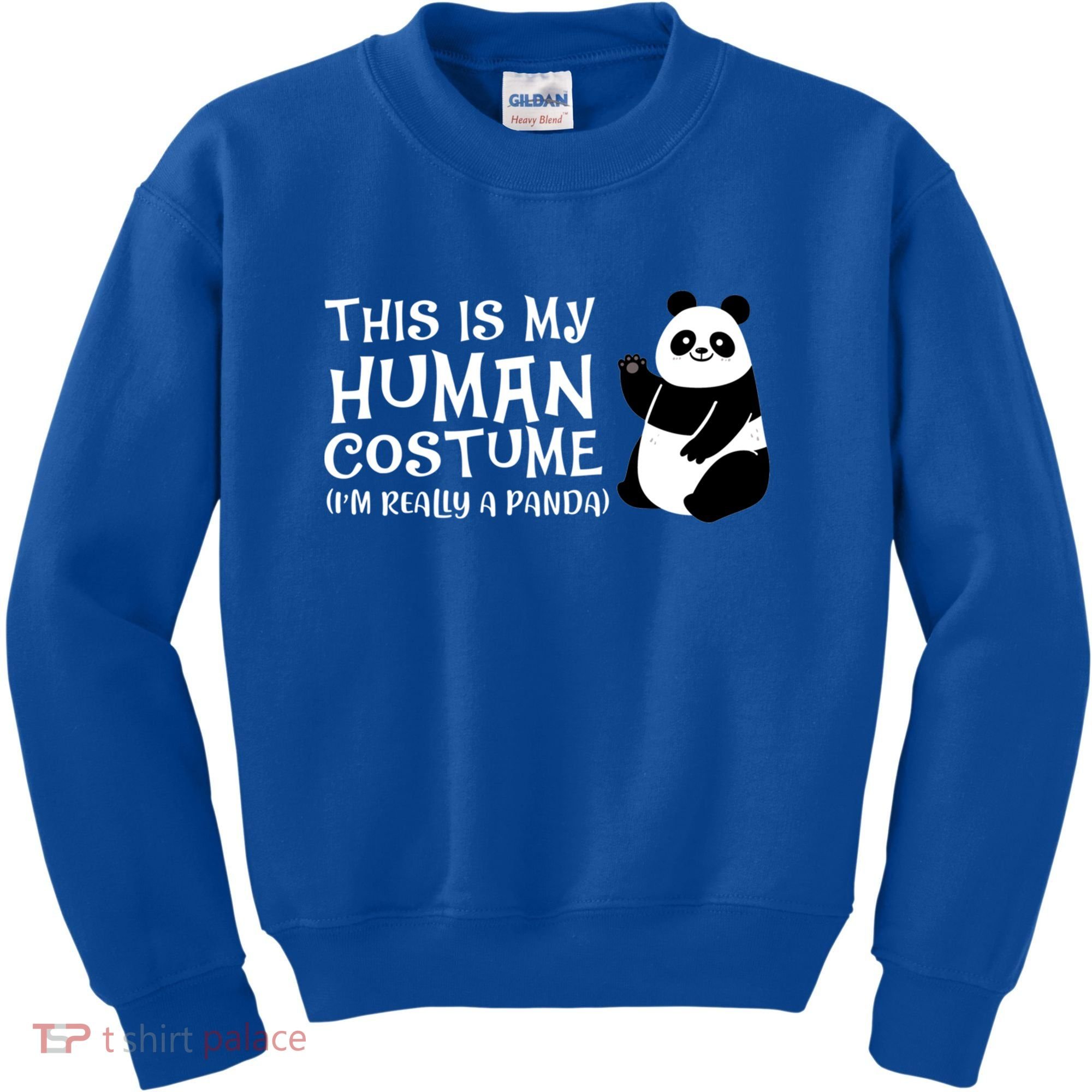 Panda This Is My Hu Costume IM Really A Panda Gift Kids Sweatshirt