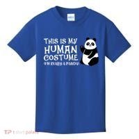 Panda This Is My Hu Costume IM Really A Panda Gift Kids T-Shirt thumb 0