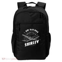 Pilot Tees I Am Serious and Don't Call Me Shirley Backpack thumb 0