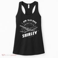 Pilot Tees I Am Serious and Don't Call Me Shirley Women's Tank Top thumb 0