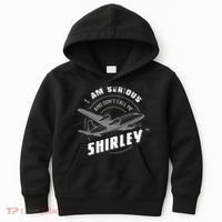 Pilot Tees I Am Serious and Don't Call Me Shirley Kids Hoodie thumb 0