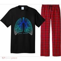 Positive Thinking "Just Breathe" Lungs Science Pajama Set thumb 0
