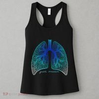 Positive Thinking "Just Breathe" Lungs Science Women's Tank Top thumb 3