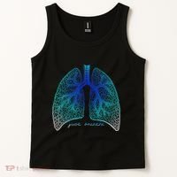 Positive Thinking "Just Breathe" Lungs Science Tank Top thumb 2