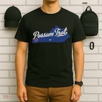 Possum Trot Kentucky KY Map T-Shirt thumb 6