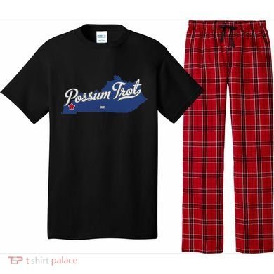 Possum Trot Kentucky KY Map Pajama Set