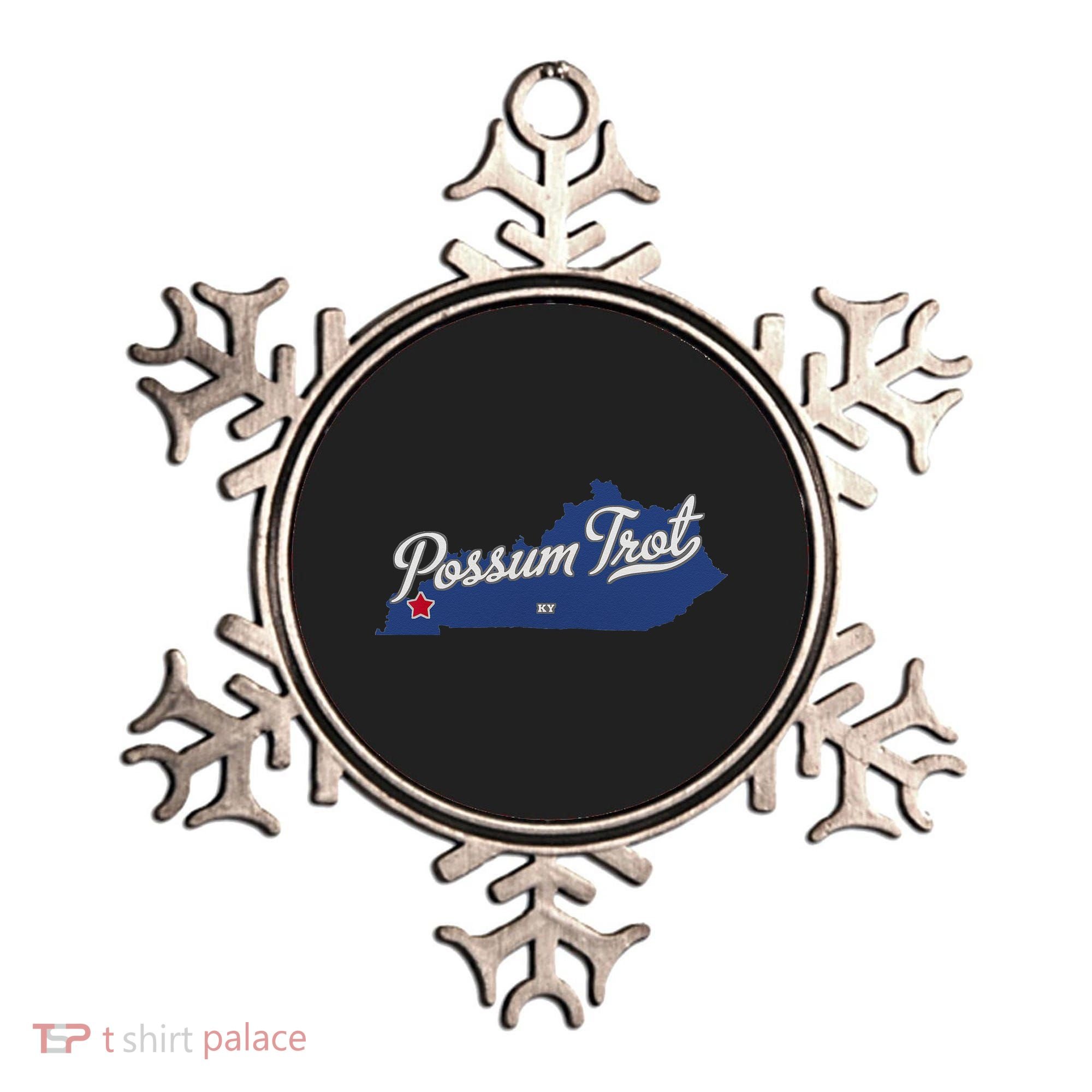 Possum Trot Kentucky KY Map Ornament