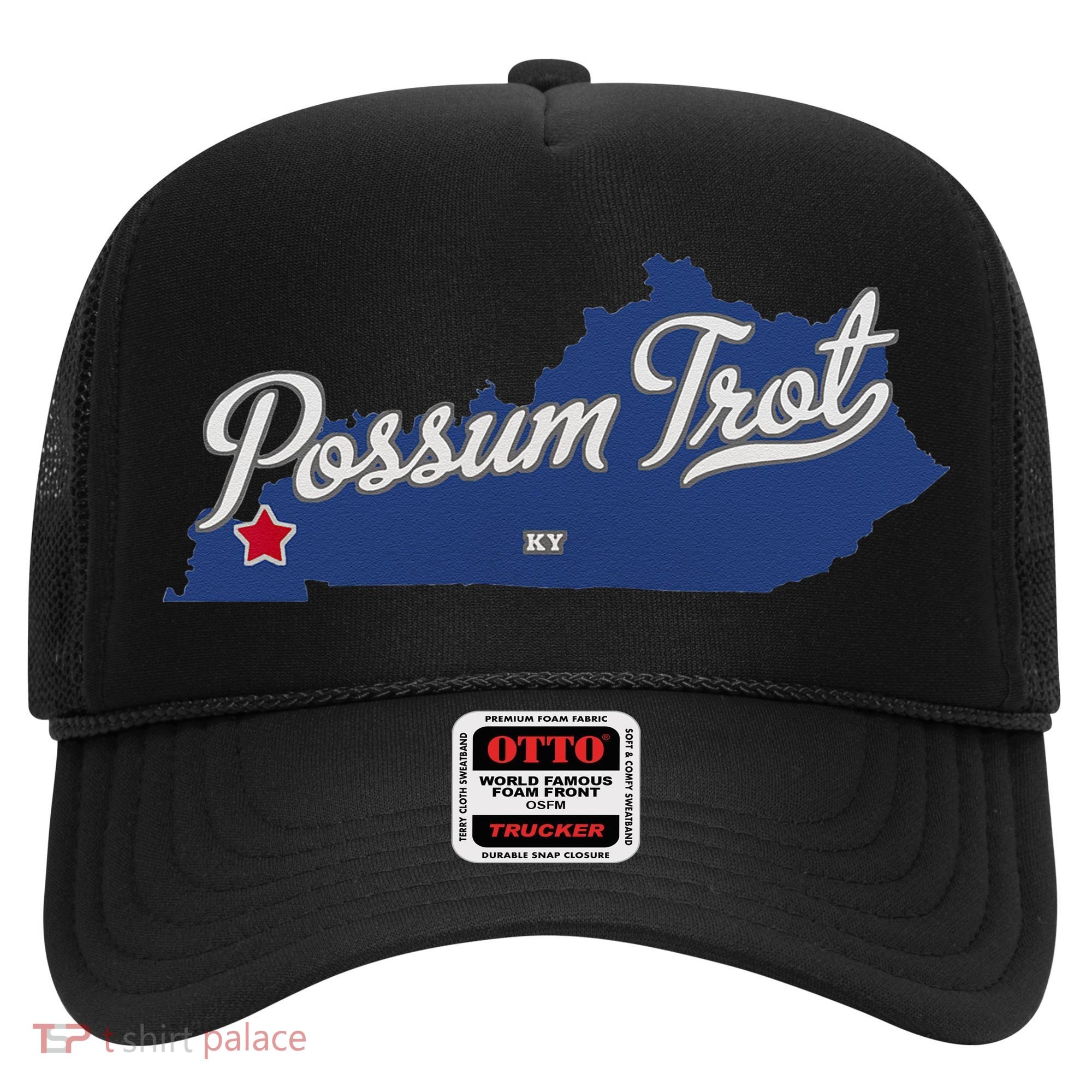 Possum Trot Kentucky KY Map Hat