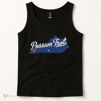 Possum Trot Kentucky KY Map Tank Top thumb 2