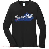 Possum Trot Kentucky KY Map Women's Long Sleeve Shirt thumb 0