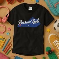 Possum Trot Kentucky KY Map Kids T-Shirt thumb 3