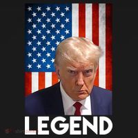 President Trump Legend American Flag Coaster thumb 2