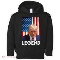 President Trump Legend American Flag Toddler Hoodie thumb 0