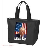 President Trump Legend American Flag Tote Bag thumb 3