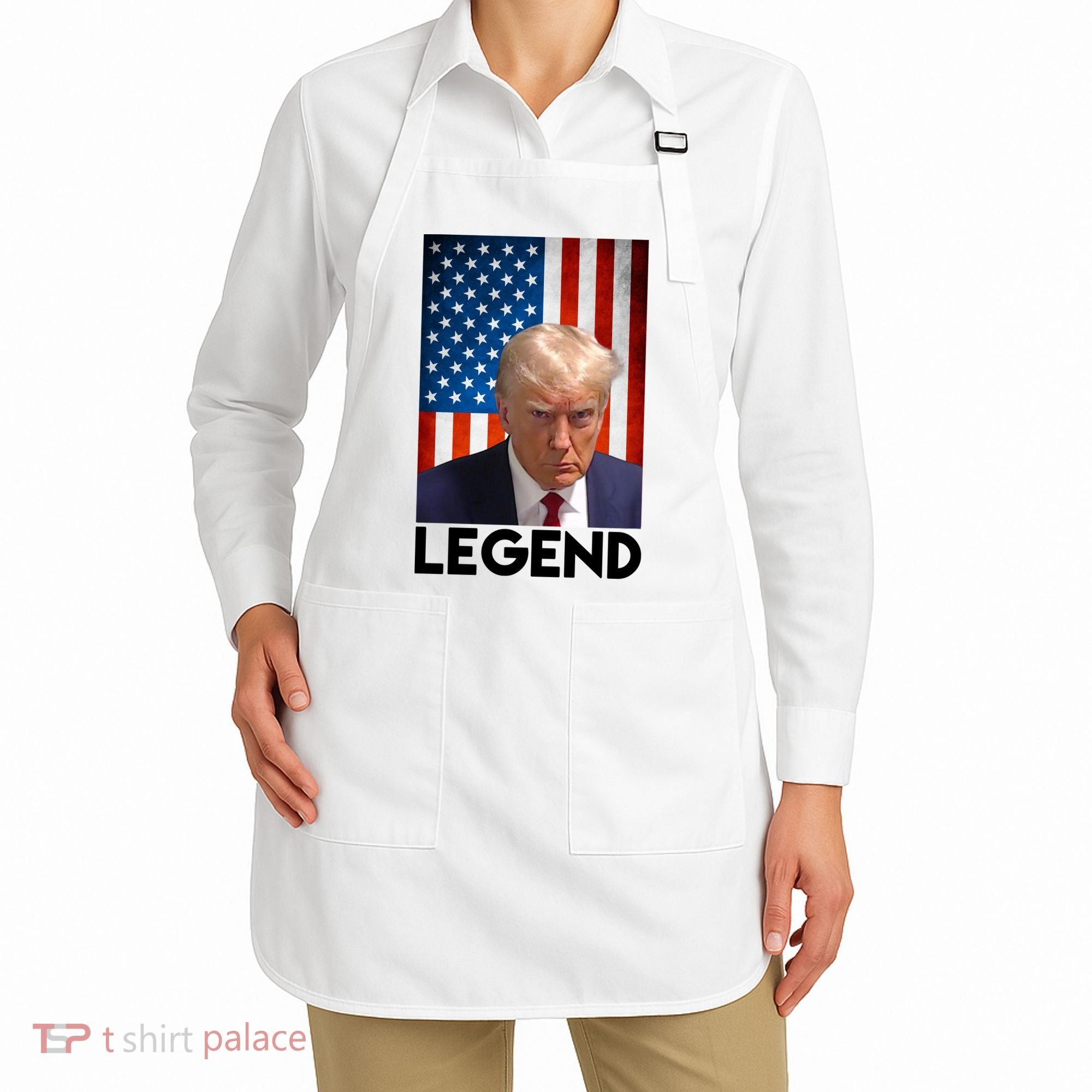 President Trump Legend American Flag Apron